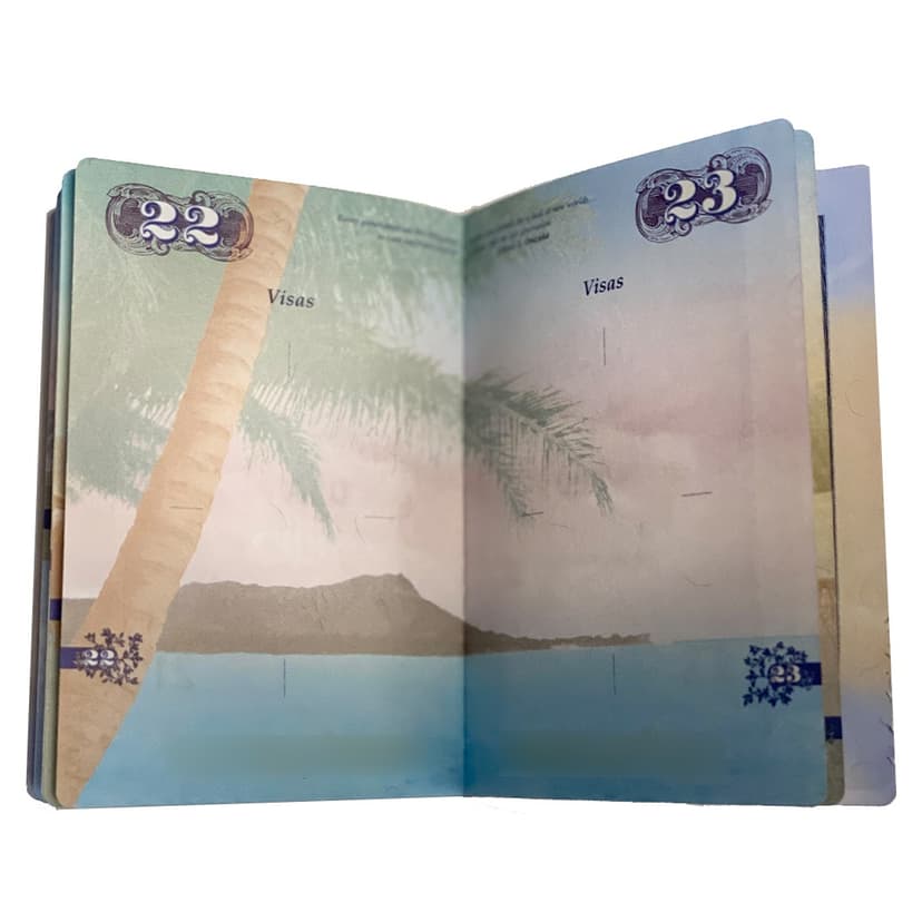 United States passport cover — 2021 design